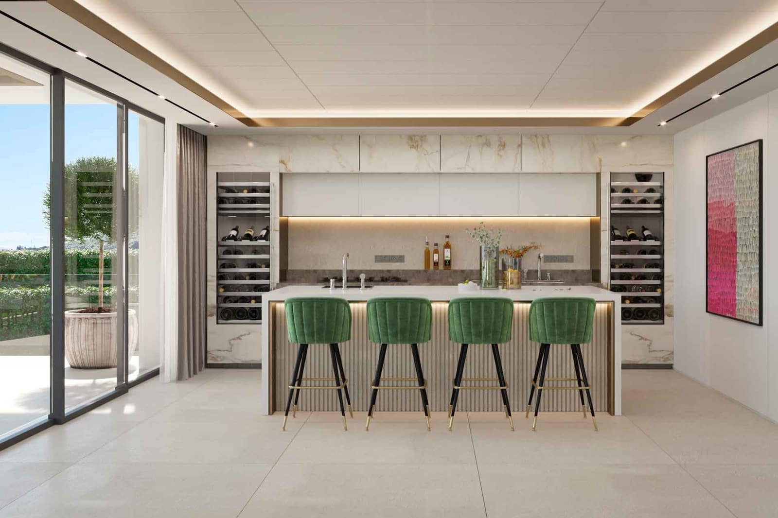 5 chambre Villa/Maison à vendre à Los Flamingos avec piscine - 5 900 000 € (Ref: 7532992)