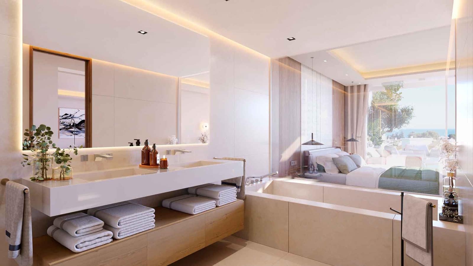 4 soveværelse Penthouse til salg i Golden Mile med swimmingpool - € 5.350.000 (Ref: 7732692)