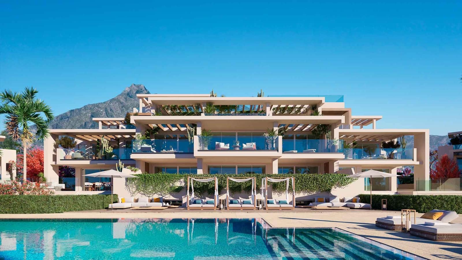 4 soveværelse Penthouse til salg i Golden Mile med swimmingpool - € 5.350.000 (Ref: 7732692)