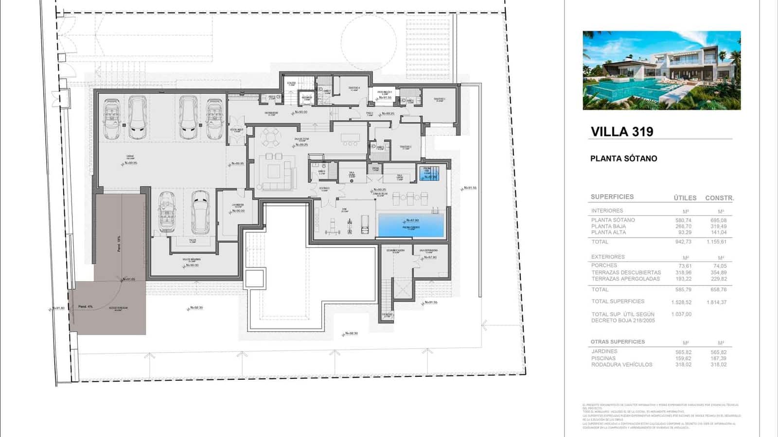 7 soveværelse Villa til salg i Benahavis med swimmingpool - € 8.950.000 (Ref: 7811488)