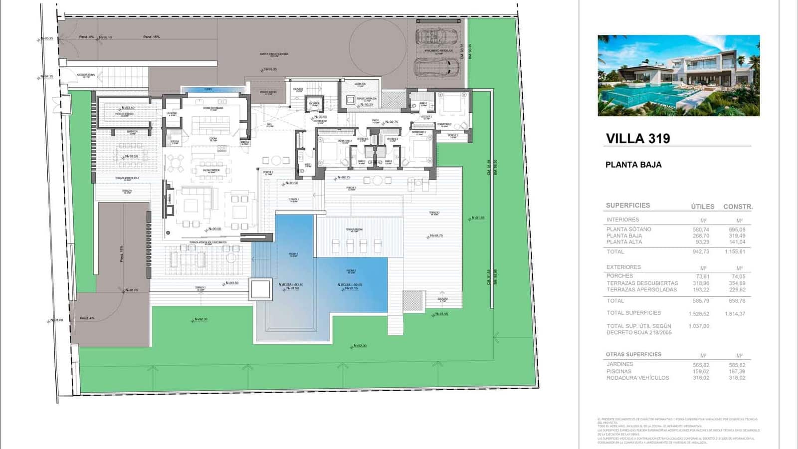 7 soveværelse Villa til salg i Benahavis med swimmingpool - € 8.950.000 (Ref: 7811488)