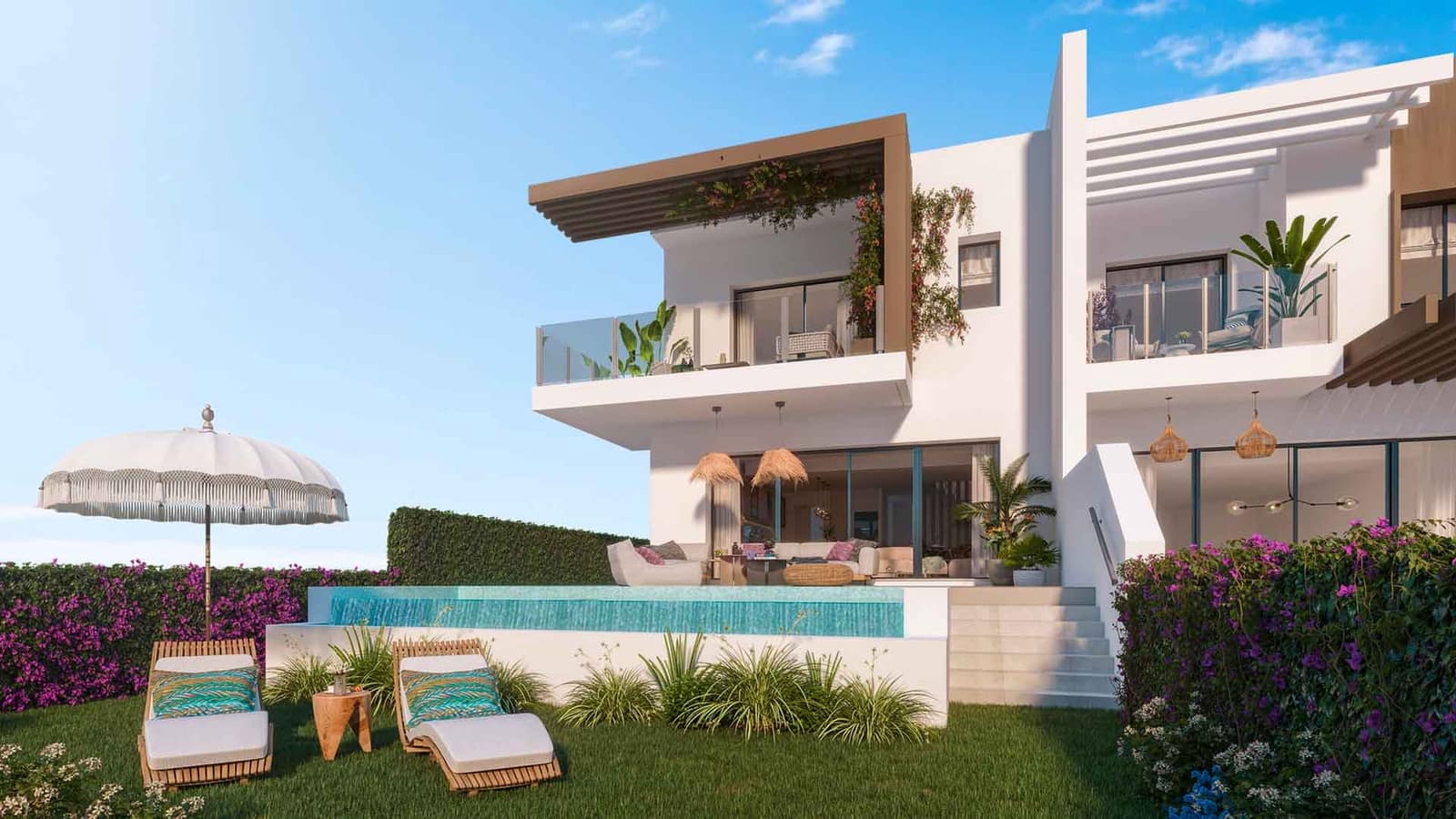 3 quarto Casa em Banda para venda em El Chaparral com piscina - 819 000 € (Ref: 8112380)