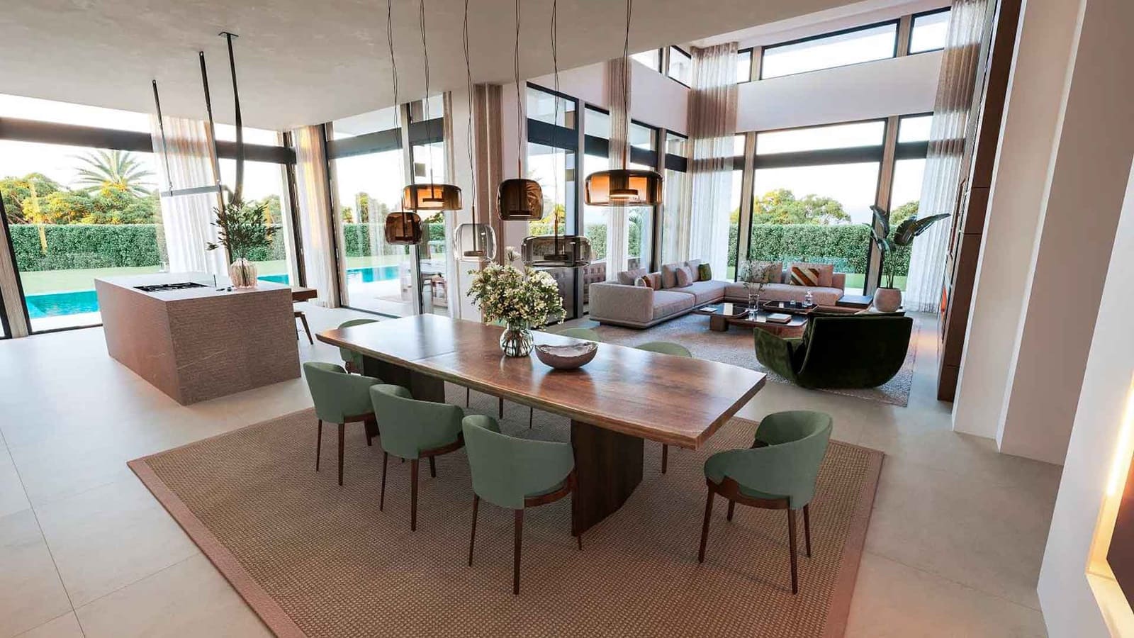 4 soveværelse Villa til salg i Golden Mile med swimmingpool - € 4.850.000 (Ref: 8498792)