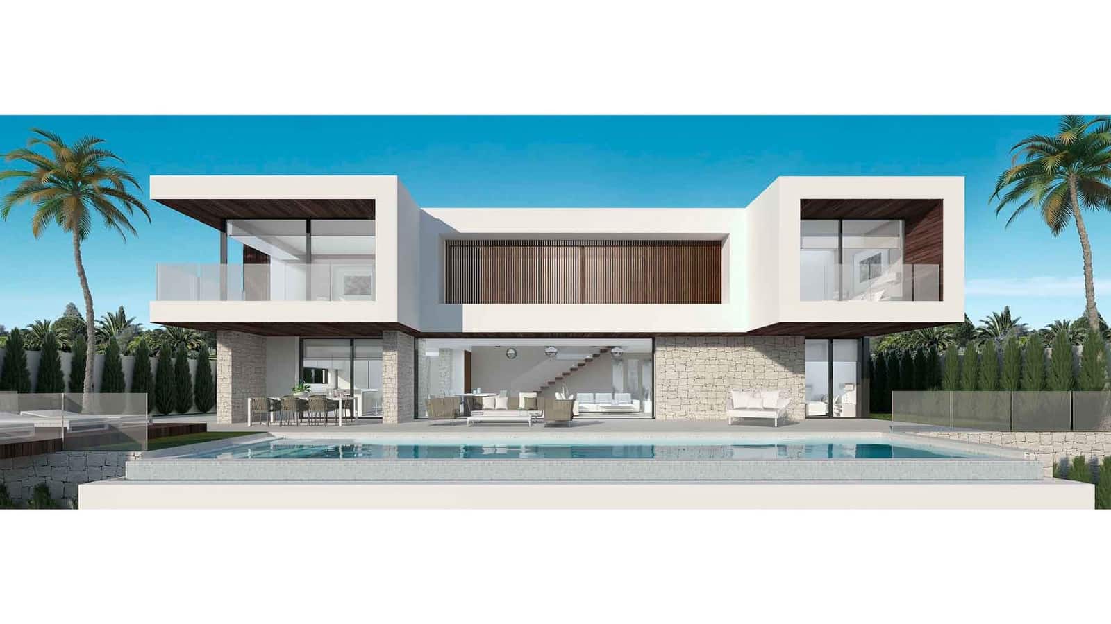 4 bedroom Villa for sale in Los Flamingos with pool - € 2,630,000 (Ref: 8608277)