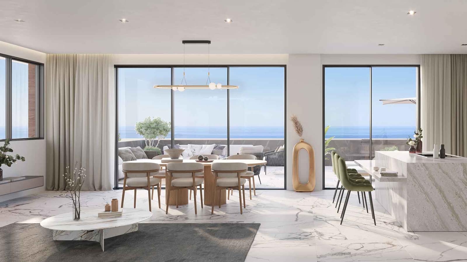 3 makuuhuone Huoneisto myytävänä paikassa Estepona mukana uima-altaan - 1 387 000 € (Ref: 8735430)