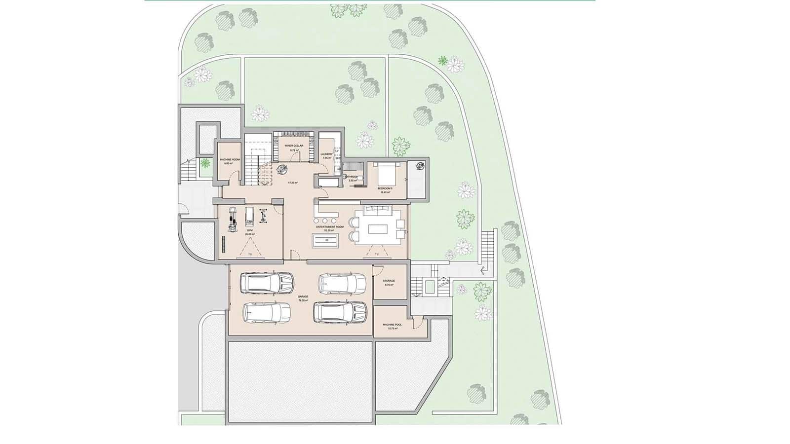 5 soveværelse Villa til salg i La Quinta med swimmingpool - € 5.750.000 (Ref: 8928934)