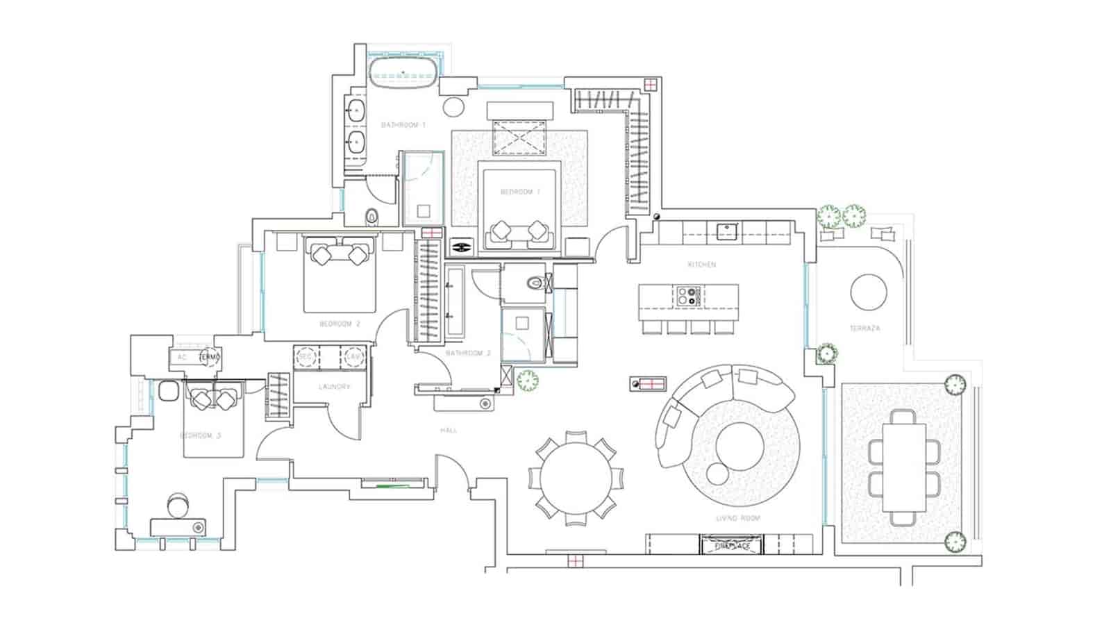 3 sovrum Lägenhet till salu i Los Monteros med pool - 2 250 000 € (Ref: 8980255)