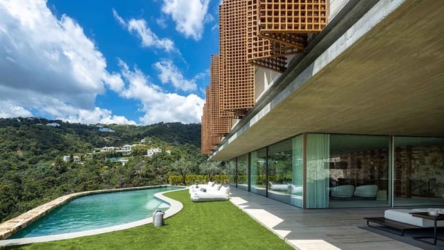 7 chambre Villa/Maison à vendre à El Madroñal, Benahavís avec piscine - 10 800 000 € (Ref: 9007186)