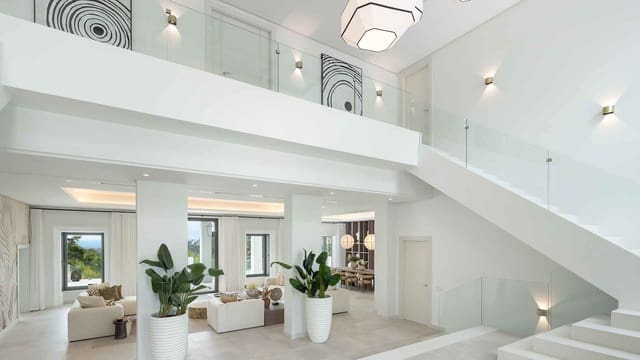 5 chambre Villa/Maison à vendre à El Madroñal, Benahavís avec piscine - 8 350 000 € (Ref: 9132517)