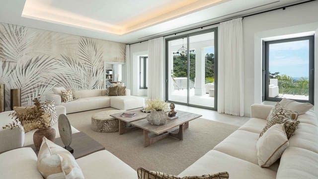 5 chambre Villa/Maison à vendre à El Madroñal, Benahavís avec piscine - 8 350 000 € (Ref: 9132517)