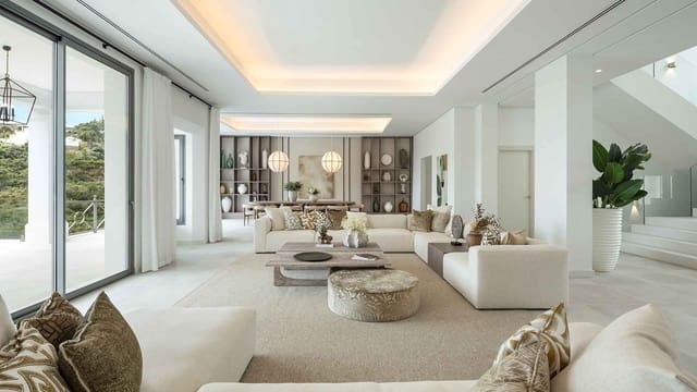 5 chambre Villa/Maison à vendre à El Madroñal, Benahavís avec piscine - 8 350 000 € (Ref: 9132517)