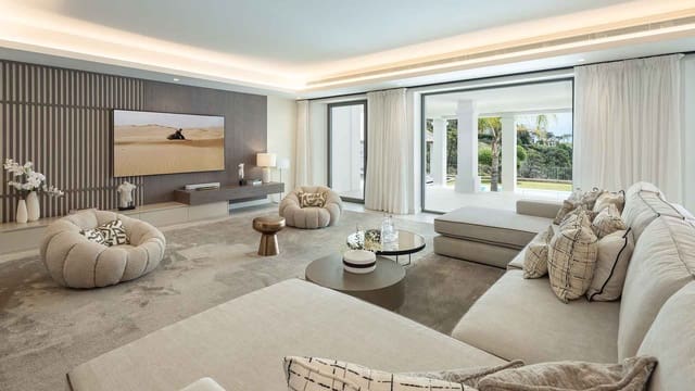 5 chambre Villa/Maison à vendre à El Madroñal, Benahavís avec piscine - 8 350 000 € (Ref: 9132517)