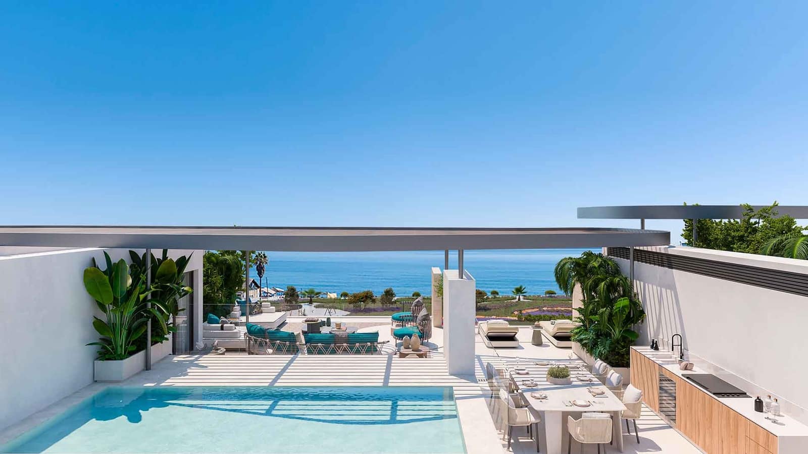 3 soveværelse Penthouse til salg i Manilva - € 2.075.000 (Ref: 9161138)