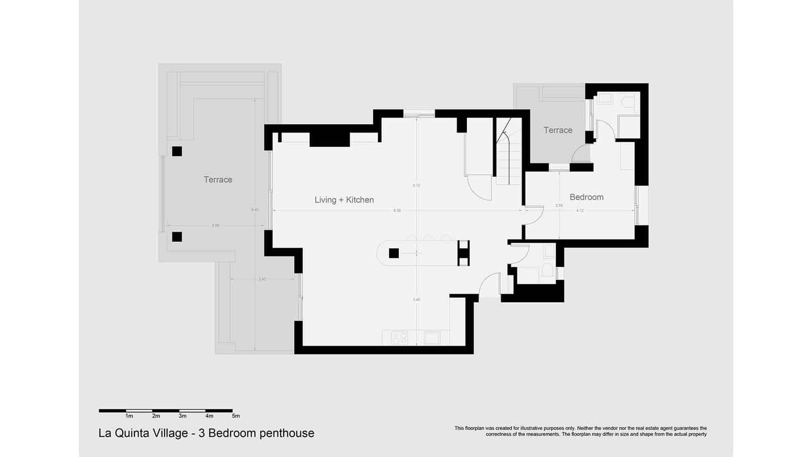 3 sovrum Takvåning till salu i Nueva Andalucia med pool - 1 795 000 € (Ref: 9181126)