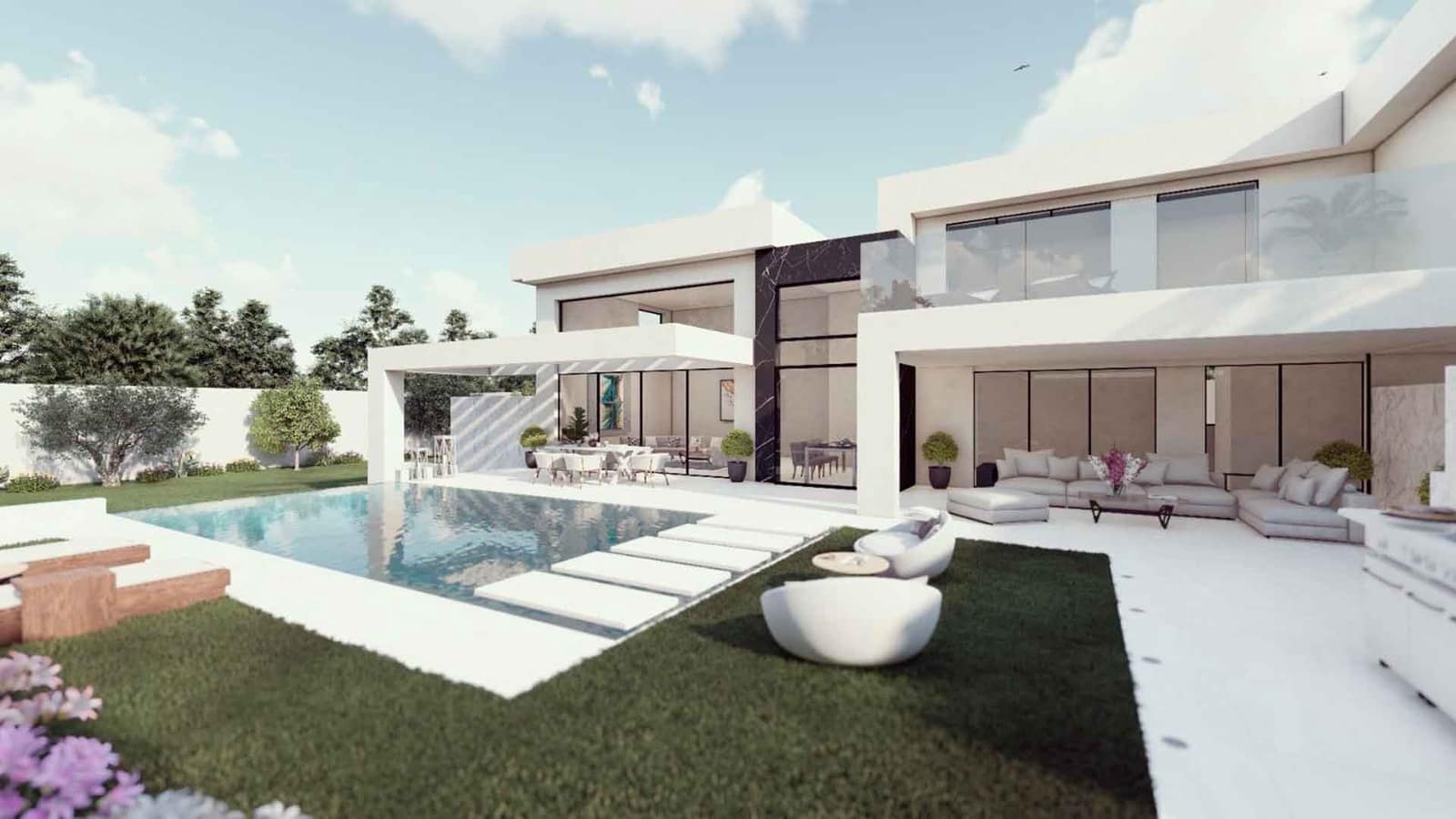 Chalet de 3 habitaciones en Estepona en venta con piscina - 2.499.000 € (Ref: 9226811)