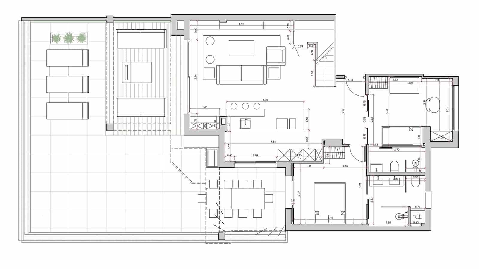 3 soveværelse Penthouse til salg i Golden Mile med swimmingpool - € 2.250.000 (Ref: 9230495)