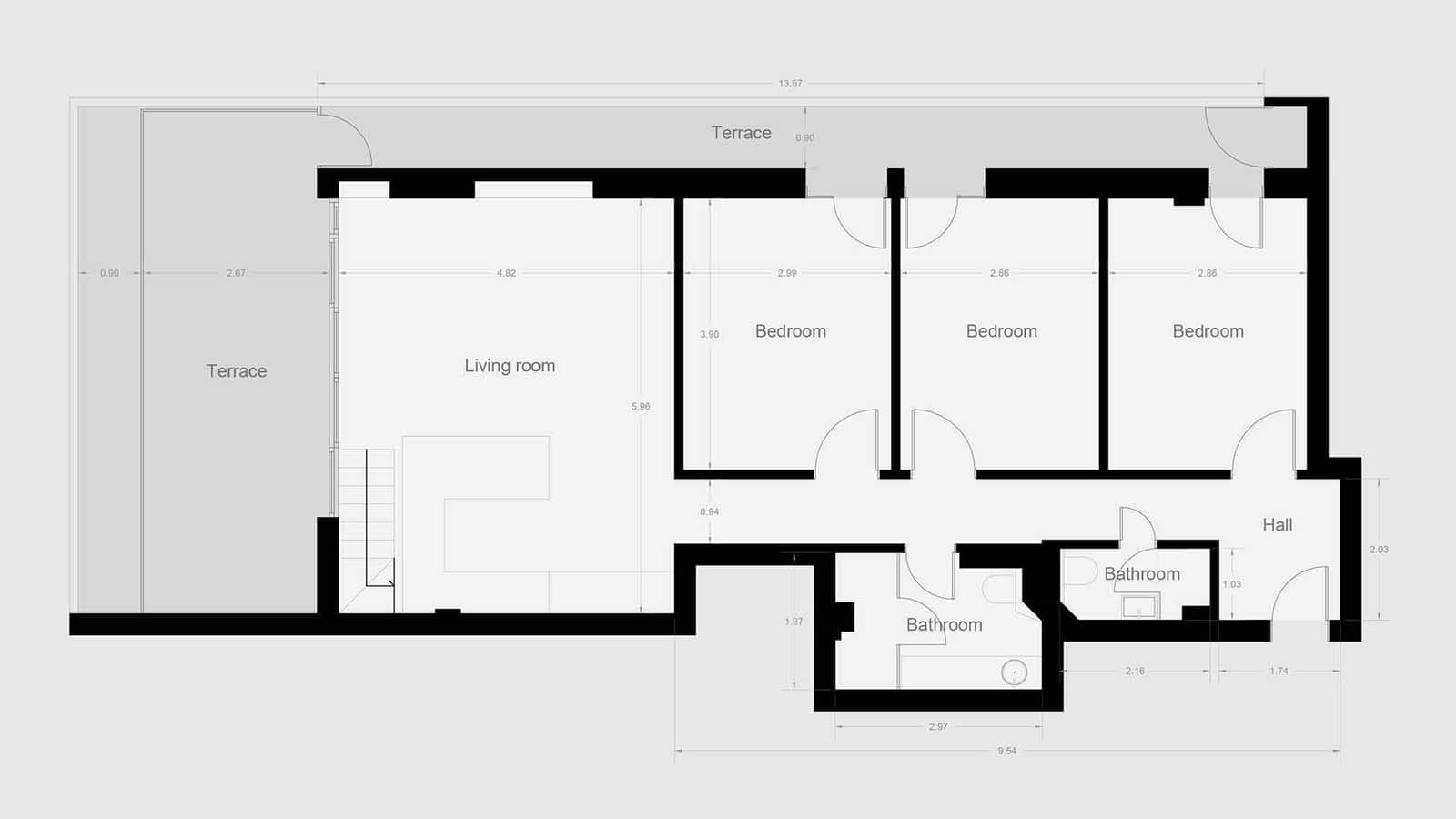 3 chambre Penthouse à vendre à Marbella avec piscine - 1 695 000 € (Ref: 9347145)