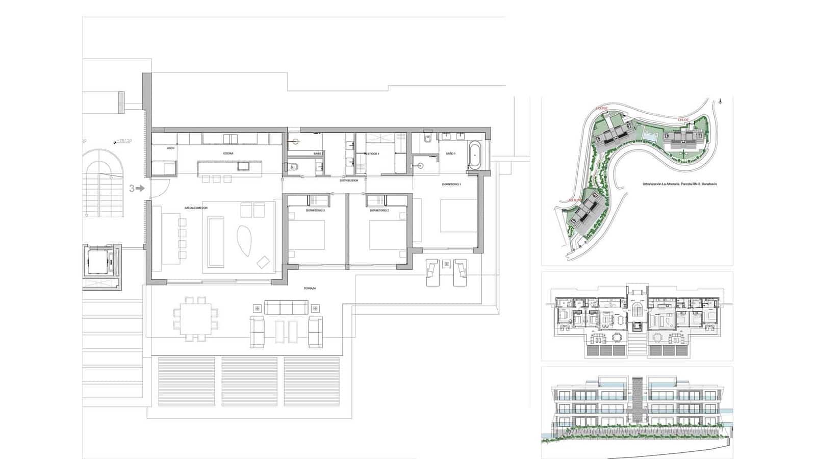 3 makuuhuone Huoneisto myytävänä paikassa Benahavis mukana uima-altaan - 1 950 000 € (Ref: 9450240)