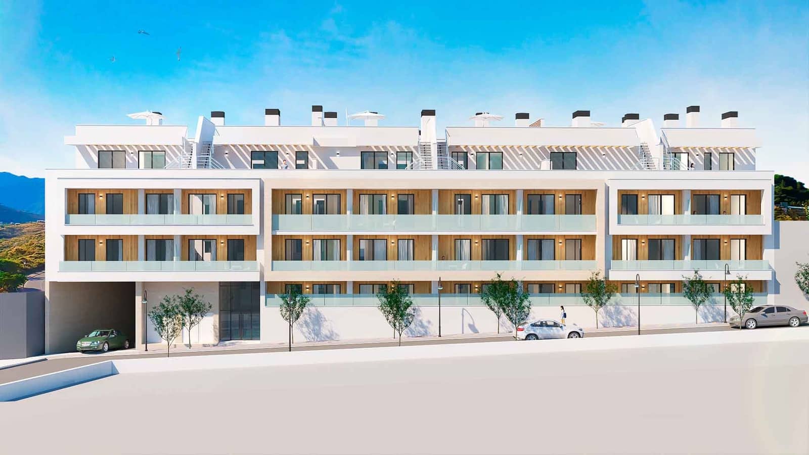 2 Zimmer Penthouse zu verkaufen in Mijas Costa mit Pool - 305.000 € (Ref: 9571000)