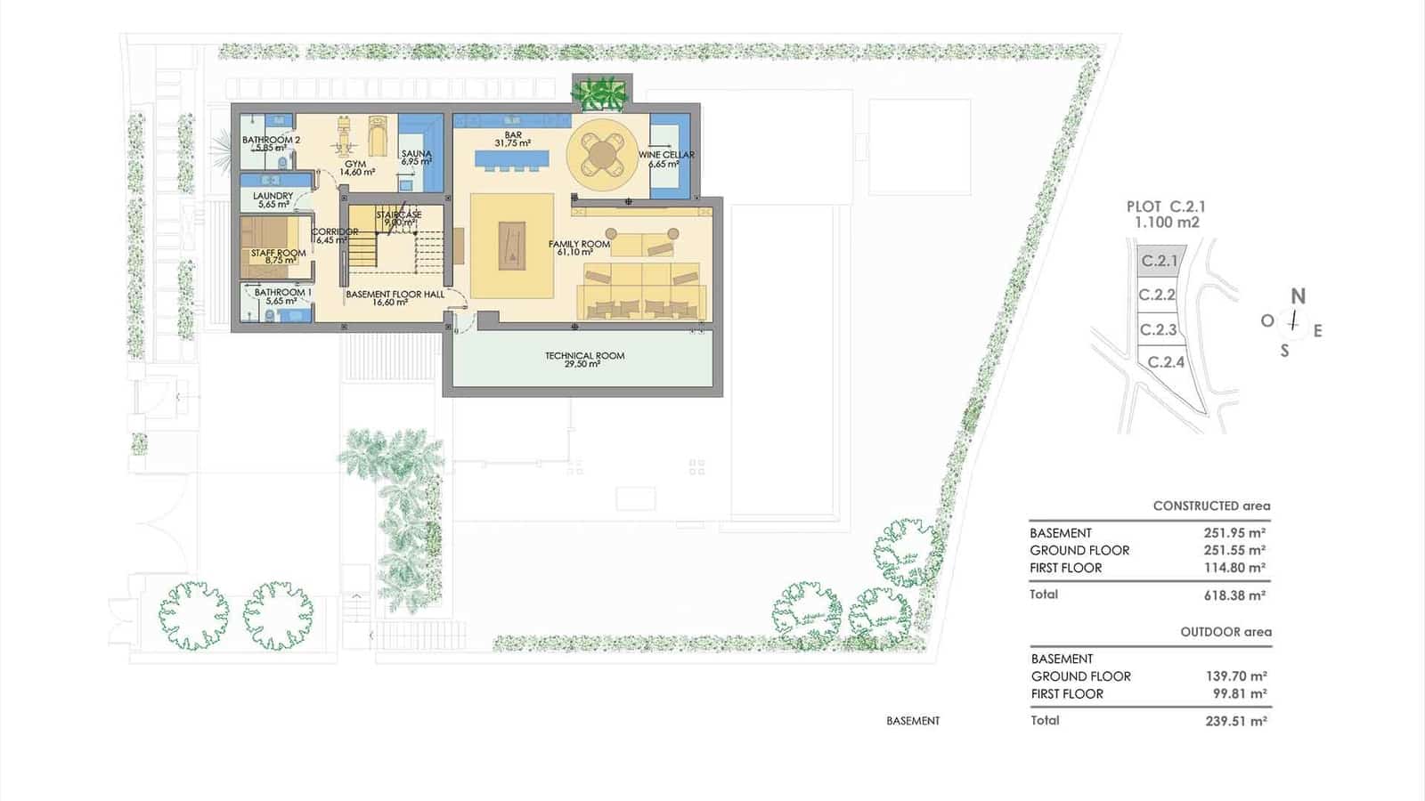 4 camera da letto Villa in vendita in Golden Mile con piscina - 5.400.000 € (Rif: 9574492)