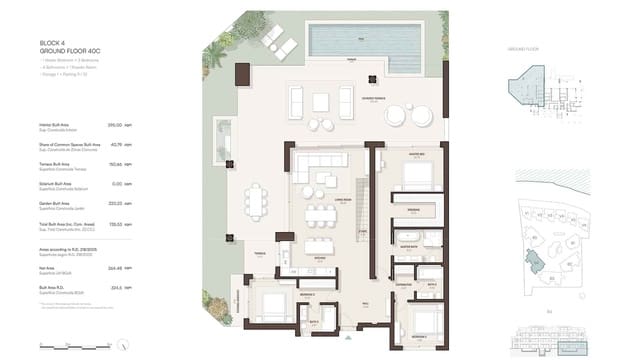 4 makuuhuone Huoneisto myytävänä paikassa Centro, Estepona mukana uima-altaan - 3 500 000 € (Ref: 9591127)