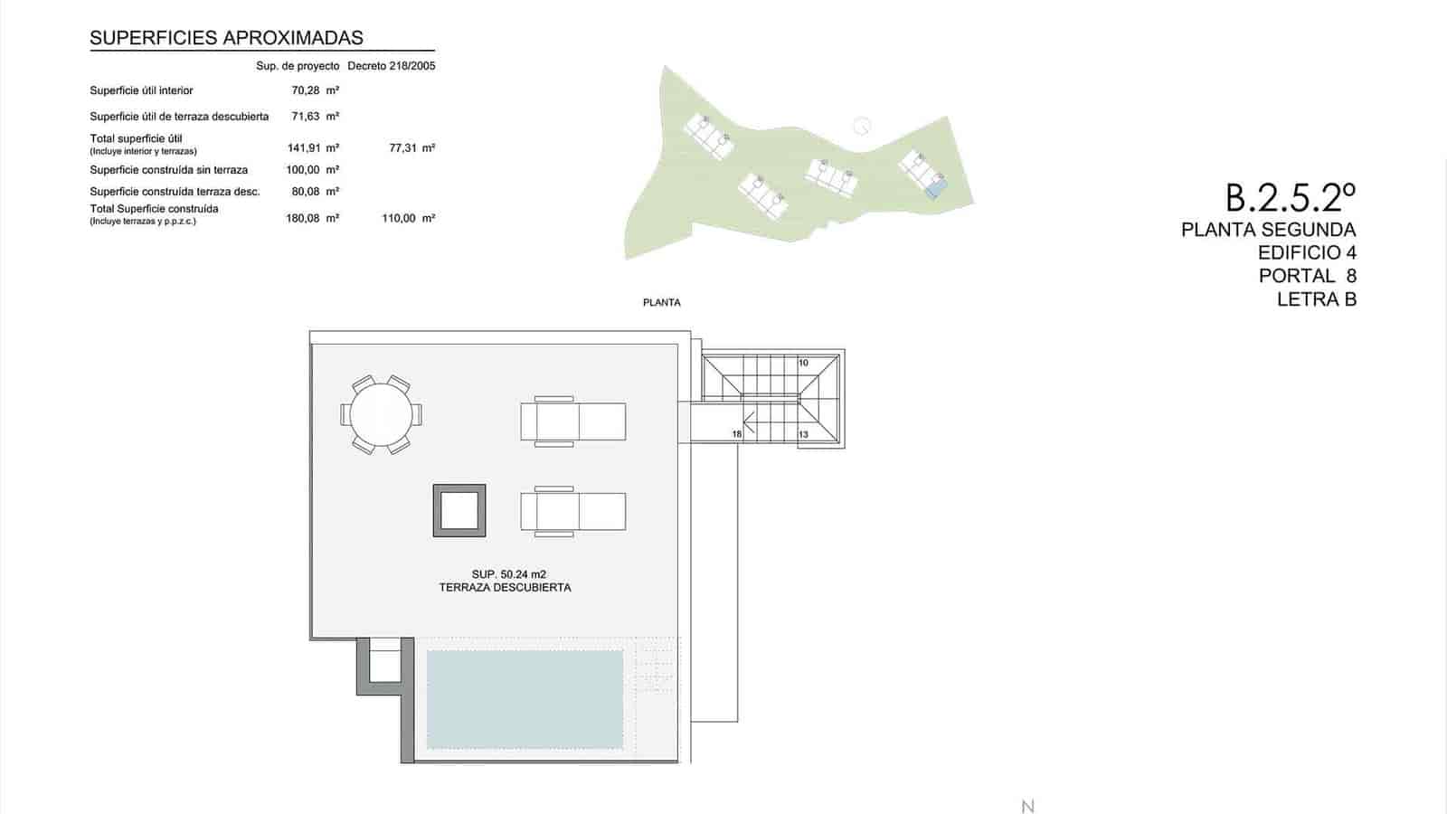 2 sovrum Takvåning till salu i Mijas Costa med pool - 644 900 € (Ref: 9780446)