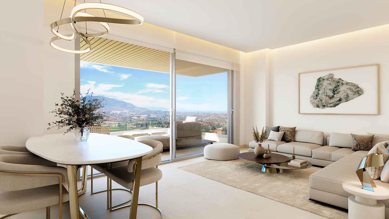 2 sovrum Takvåning till salu i Mijas Costa med pool - 644 900 € (Ref: 9780446)