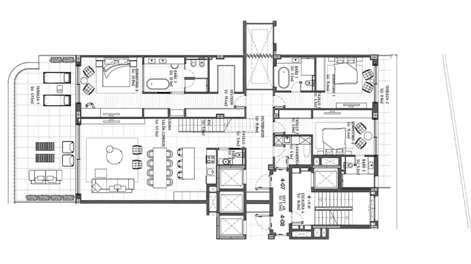 3 camera da letto Appartamento in vendita in Estepona con piscina - 6.400.000 € (Rif: 9794496)