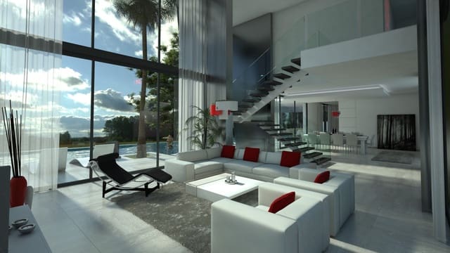 4 makuuhuone Huvila myytävänä paikassa Los Flamingos, Benahavís mukana uima-altaan 
autotalli - 3 890 000 € (Ref: 4788459)