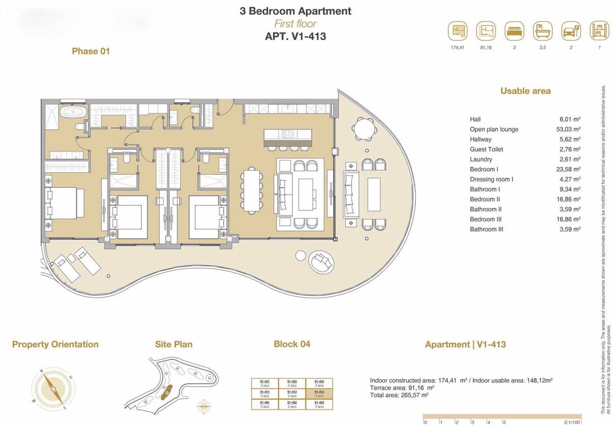 3 quarto Apartamento para venda em Marbella com piscina - 1 595 000 € (Ref: 6995848)