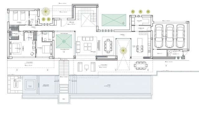 4 soverom Villa til salgs i Los Flamingos, Benahavís med svømmebasseng garasje - € 3 200 000 (Ref: 8513736)
