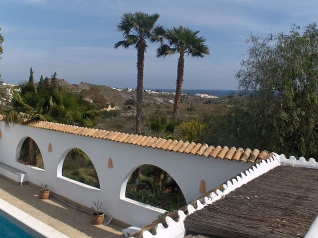 Finca/Maison de Campagne de 5 chambres de location de vacances à Mojácar avec piscine garage - 2 300 € (Ref: 7716536)