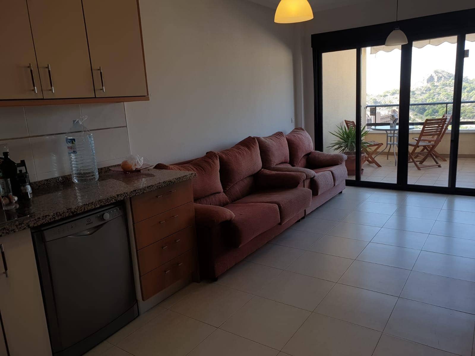 Apartamento de 2 habitaciones en La Villajoyosa / Vila Joiosa en alquiler con piscina garaje - 850 € (Ref: 10035372)