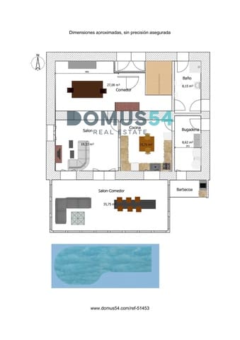3 Zimmer Villa zu verkaufen in Pollensa / Pollença mit Pool - 1.675.000 € (Ref: 8255894)