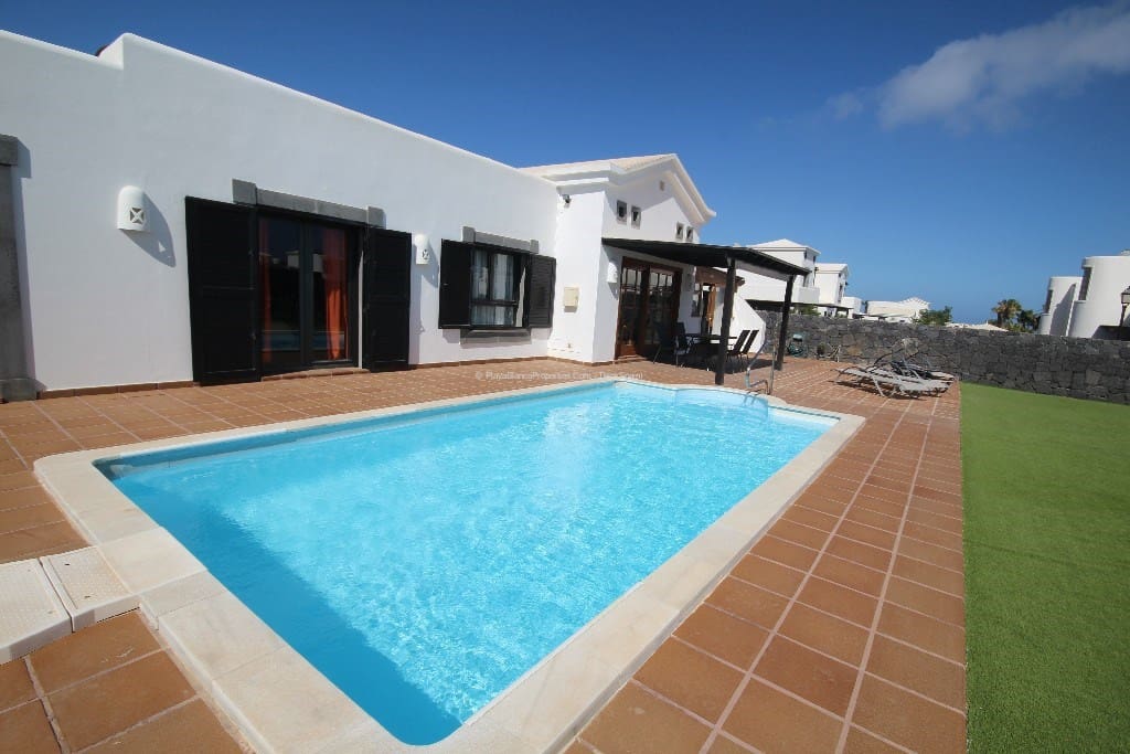 2 sovrum Villa att hyra i Playa Blanca med pool - 2 000 € (Ref: 9294071)