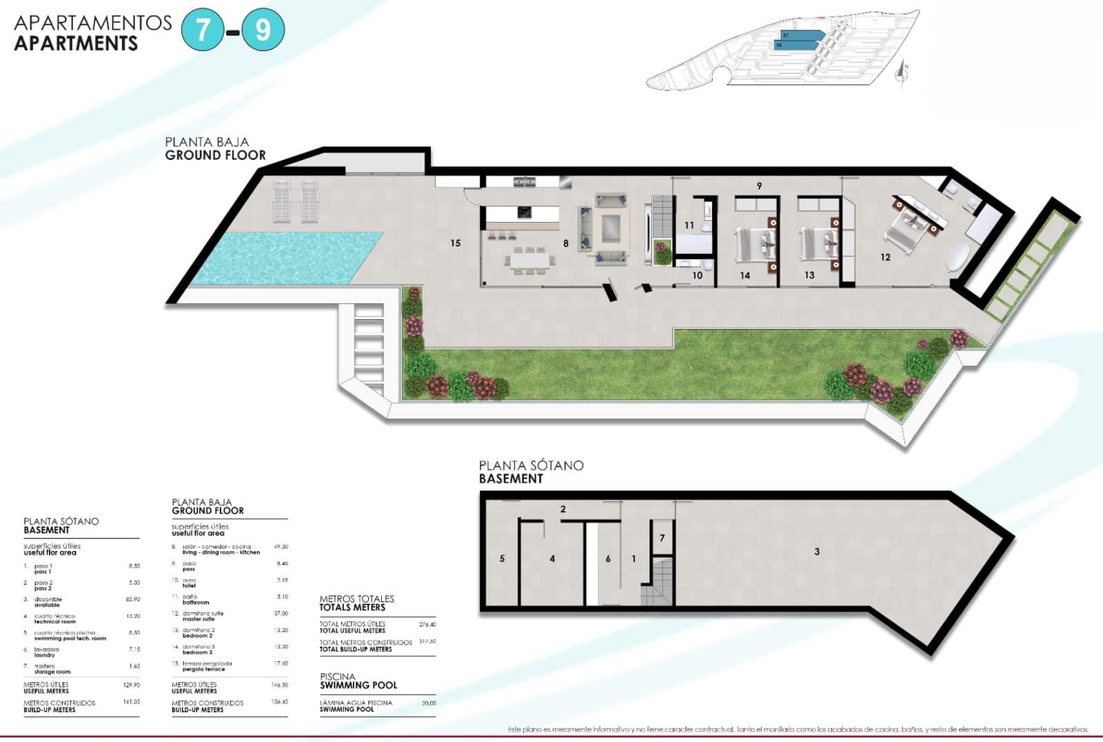 3 soverom Leilighet til salgs i Altea med svømmebasseng garasje - € 1 200 000 (Ref: 10165845)