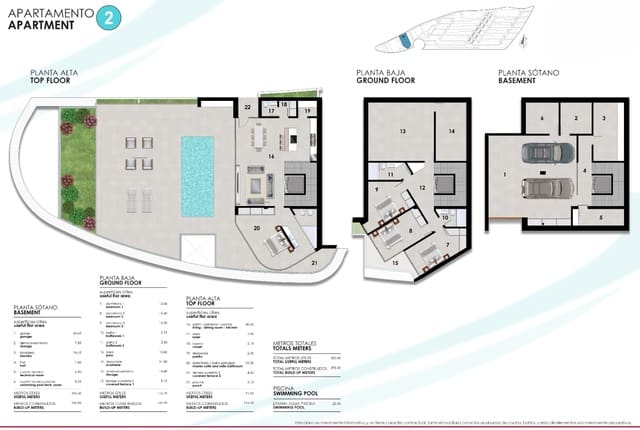 4 soverom Leilighet til salgs i Altea med svømmebasseng garasje - € 2 700 000 (Ref: 10165849)