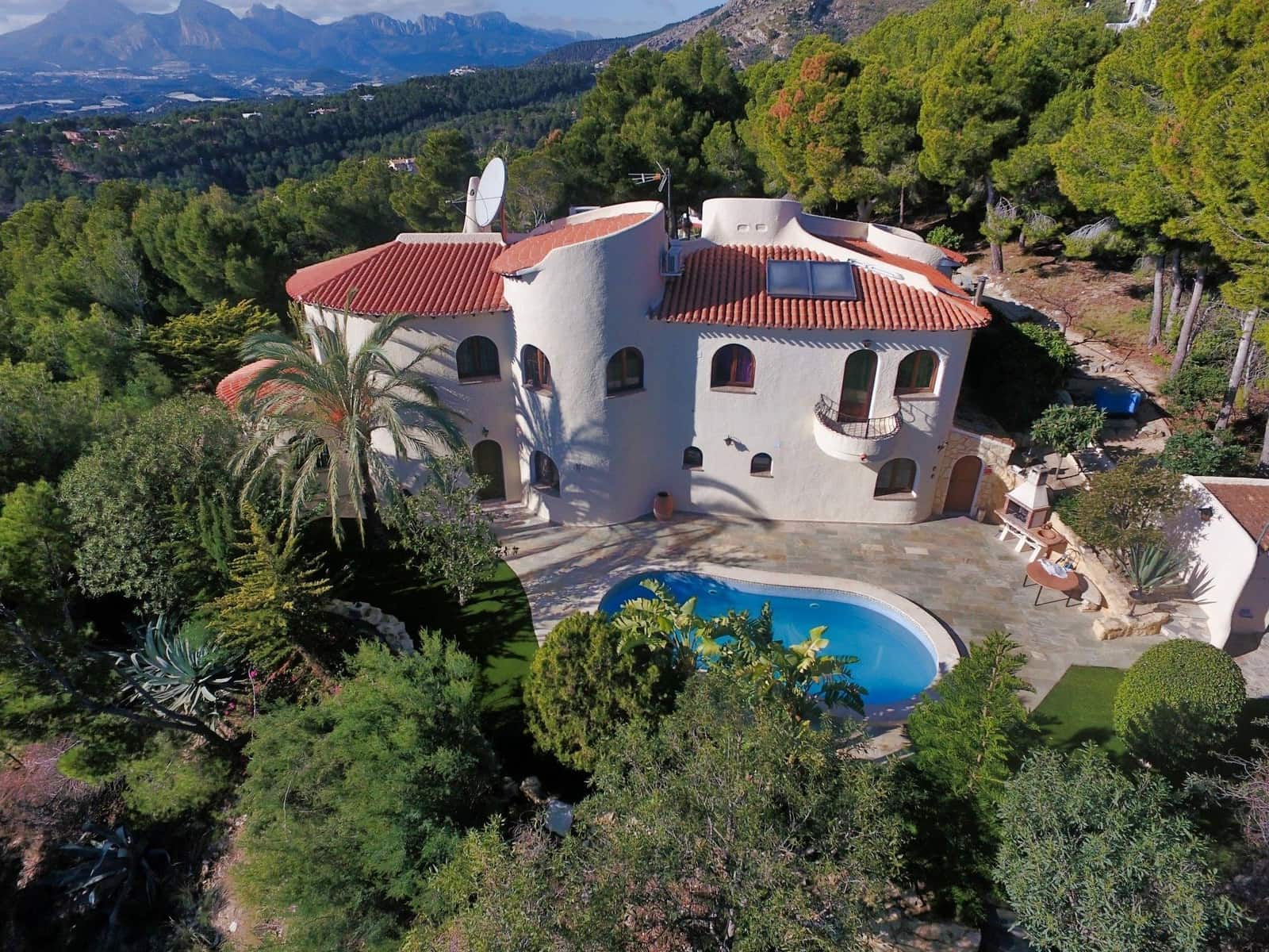 4 soveværelse Villa til salg i Altea la Vella med swimmingpool garage - € 1.350.000 (Ref: 5097169)