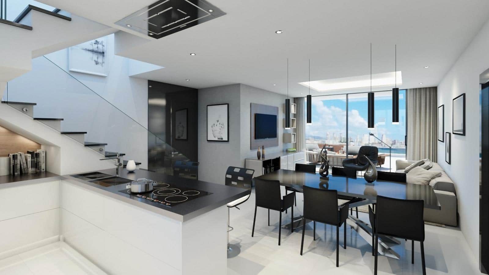 3 bedroom Beach Apartment for sale in Benidorm with pool garage - € 1,650,000 (Ref: 5097271)