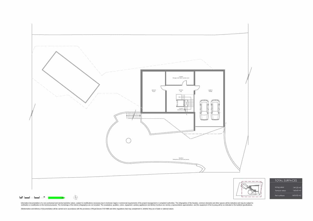 4 soveværelse Villa til salg i Javea / Xabia med swimmingpool garage - € 4.125.000 (Ref: 7711028)