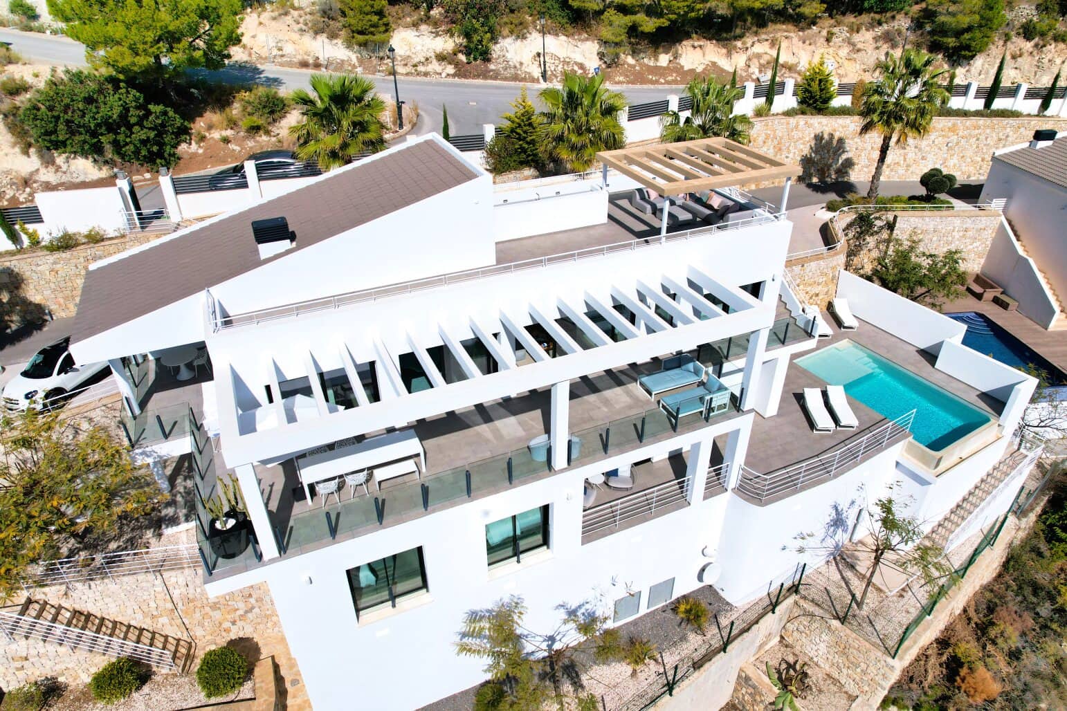 3 soveværelse Villa til salg i Altea med swimmingpool garage - € 1.445.000 (Ref: 8142365)