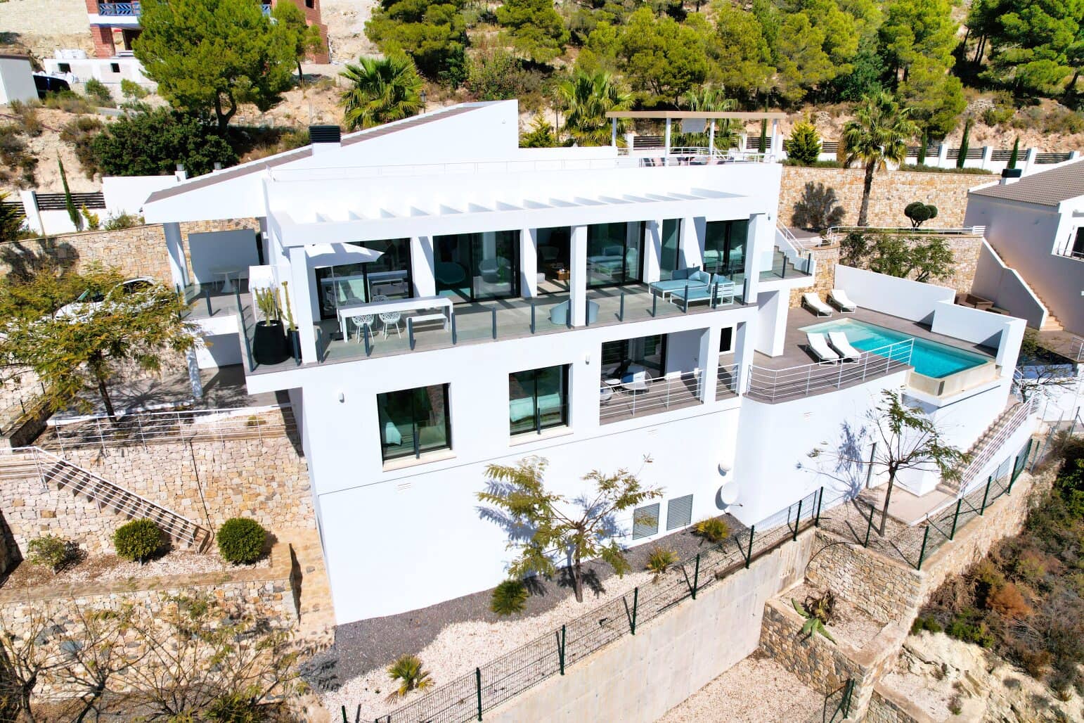 3 soveværelse Villa til salg i Altea med swimmingpool garage - € 1.445.000 (Ref: 8142365)