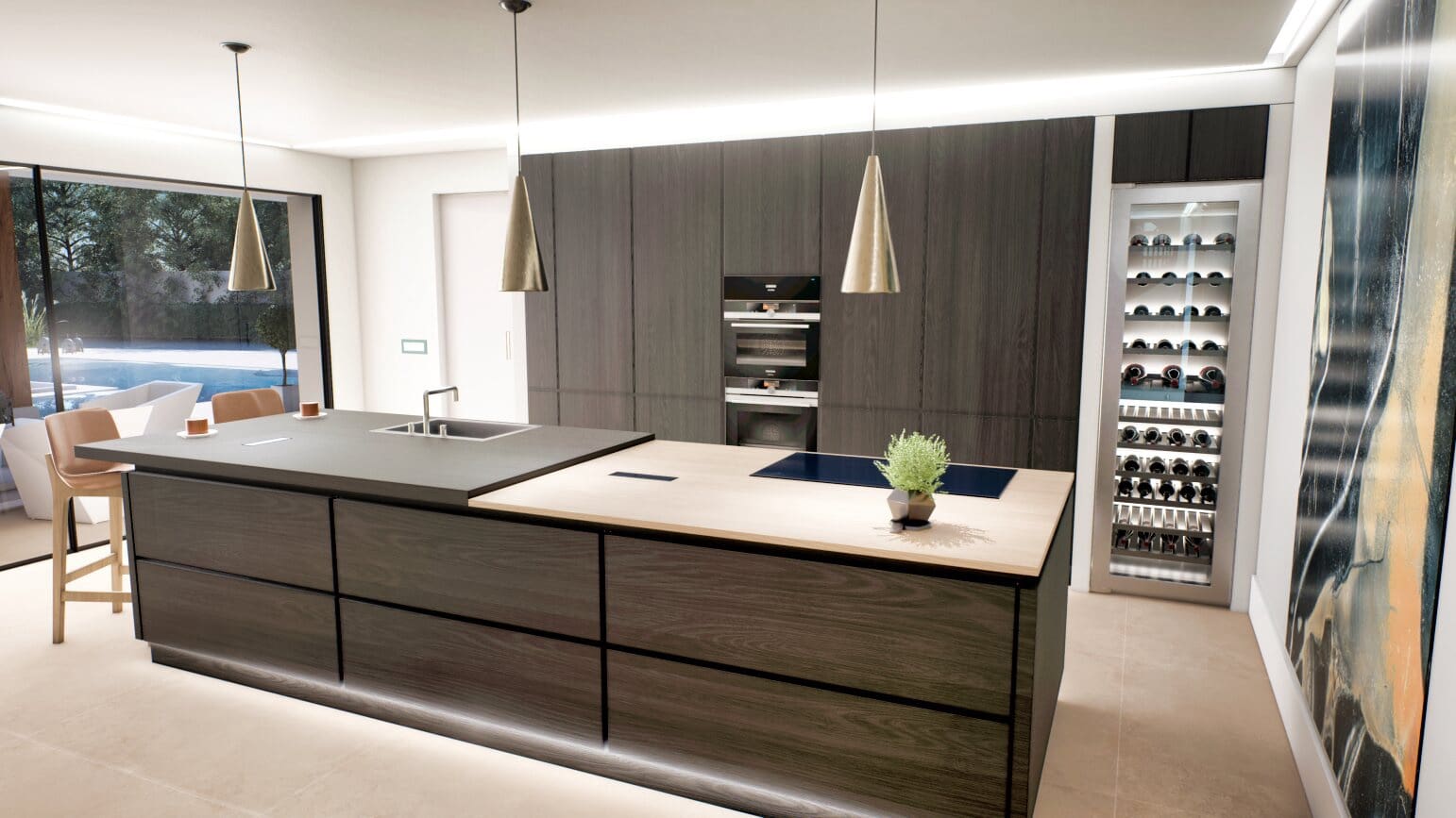 5 camera da letto Villa in vendita in Alfaz del Pi / L'Alfas del Pi con piscina garage - 1.900.000 € (Rif: 8299536)