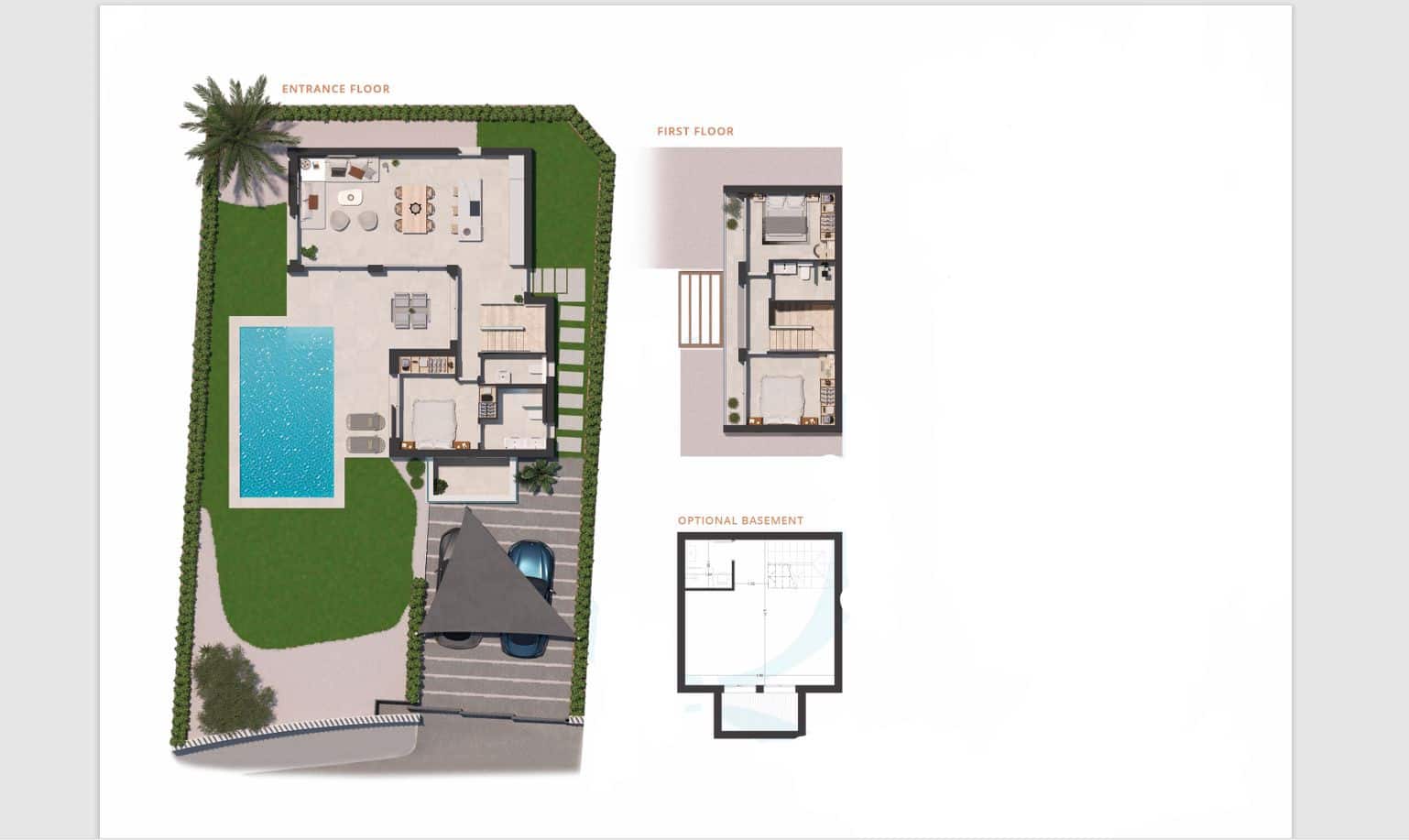 3 slaapkamer Villa te koop in Alfaz del Pi / L'Alfas del Pi met zwembad garage - € 690.000 (Ref: 8420363)