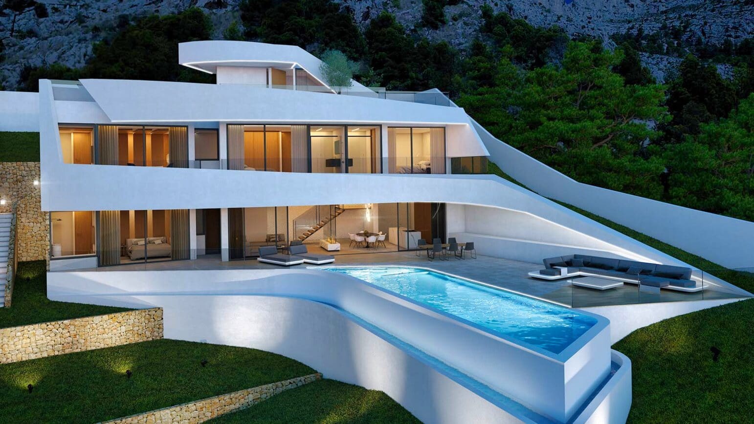 4 soverom Villa til salgs i Altea med svømmebasseng garasje - € 2 290 000 (Ref: 8425430)