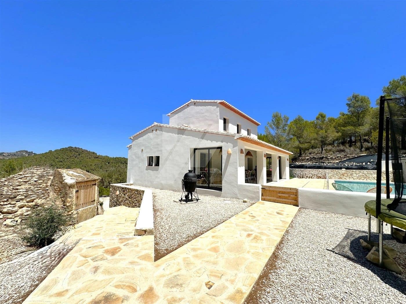 4 sovrum Finca/Hus på landet till salu i Benissa med pool garage - 1 095 000 € (Ref: 8437506)