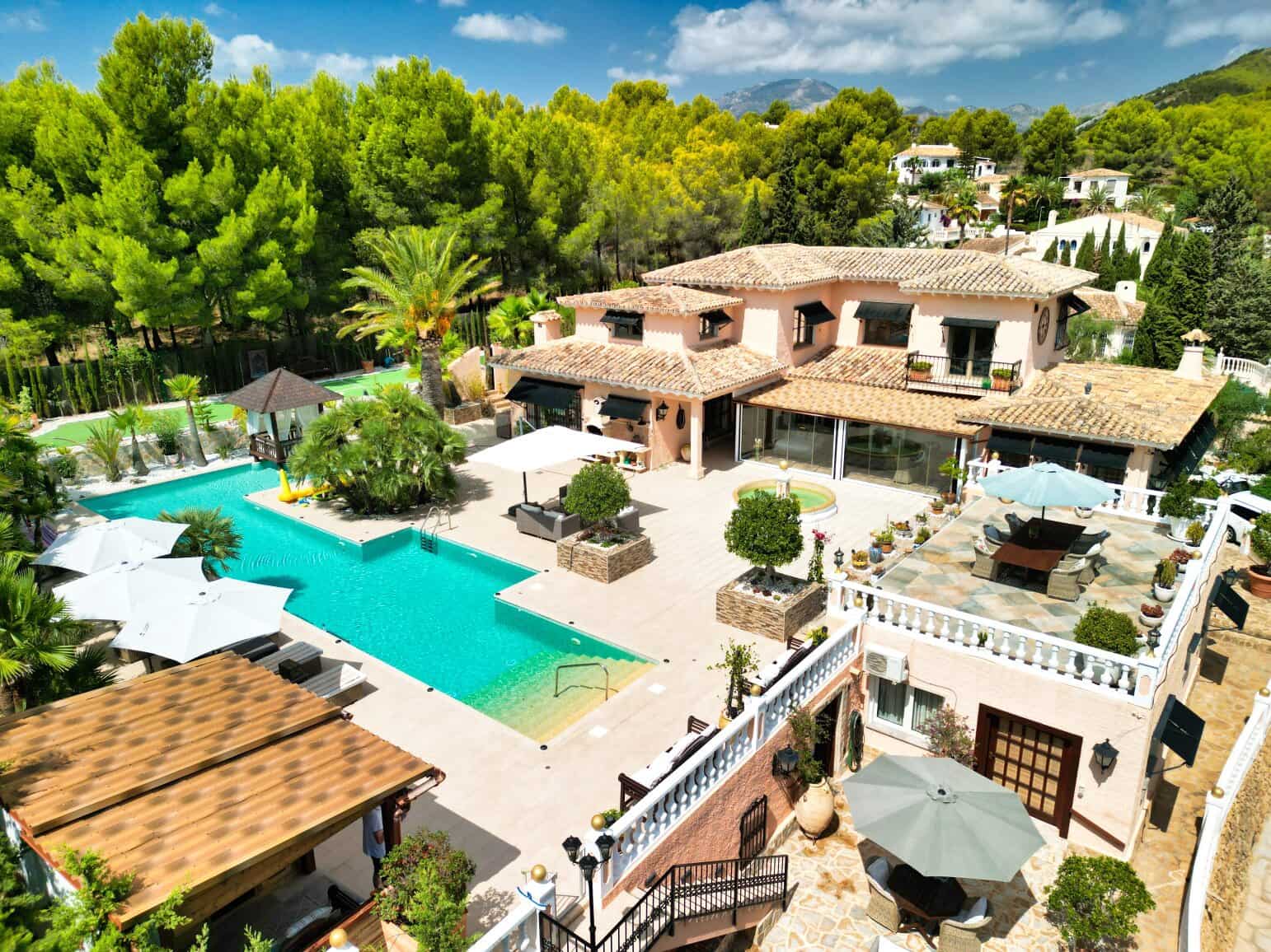 6 chambre Villa/Maison à vendre à Altea la Vella avec piscine garage - 2 900 000 € (Ref: 8510877)