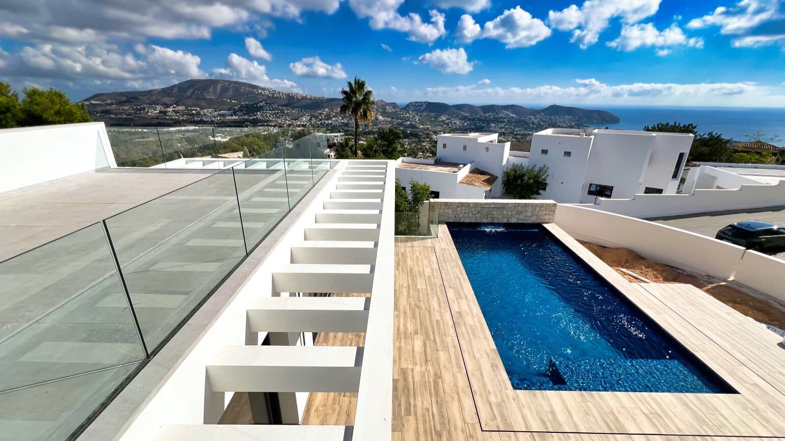 3 makuuhuone Huvila myytävänä paikassa Moraira mukana uima-altaan 
autotalli - 2 250 000 € (Ref: 8595641)