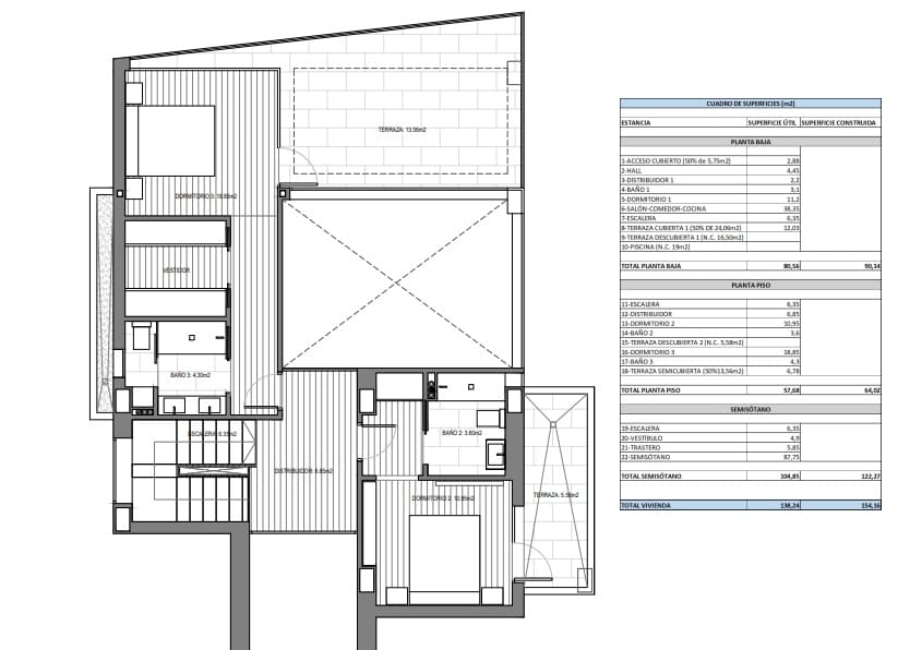 3 Zimmer Villa zu verkaufen in Polop mit Pool Garage - 860.000 € (Ref: 8647127)