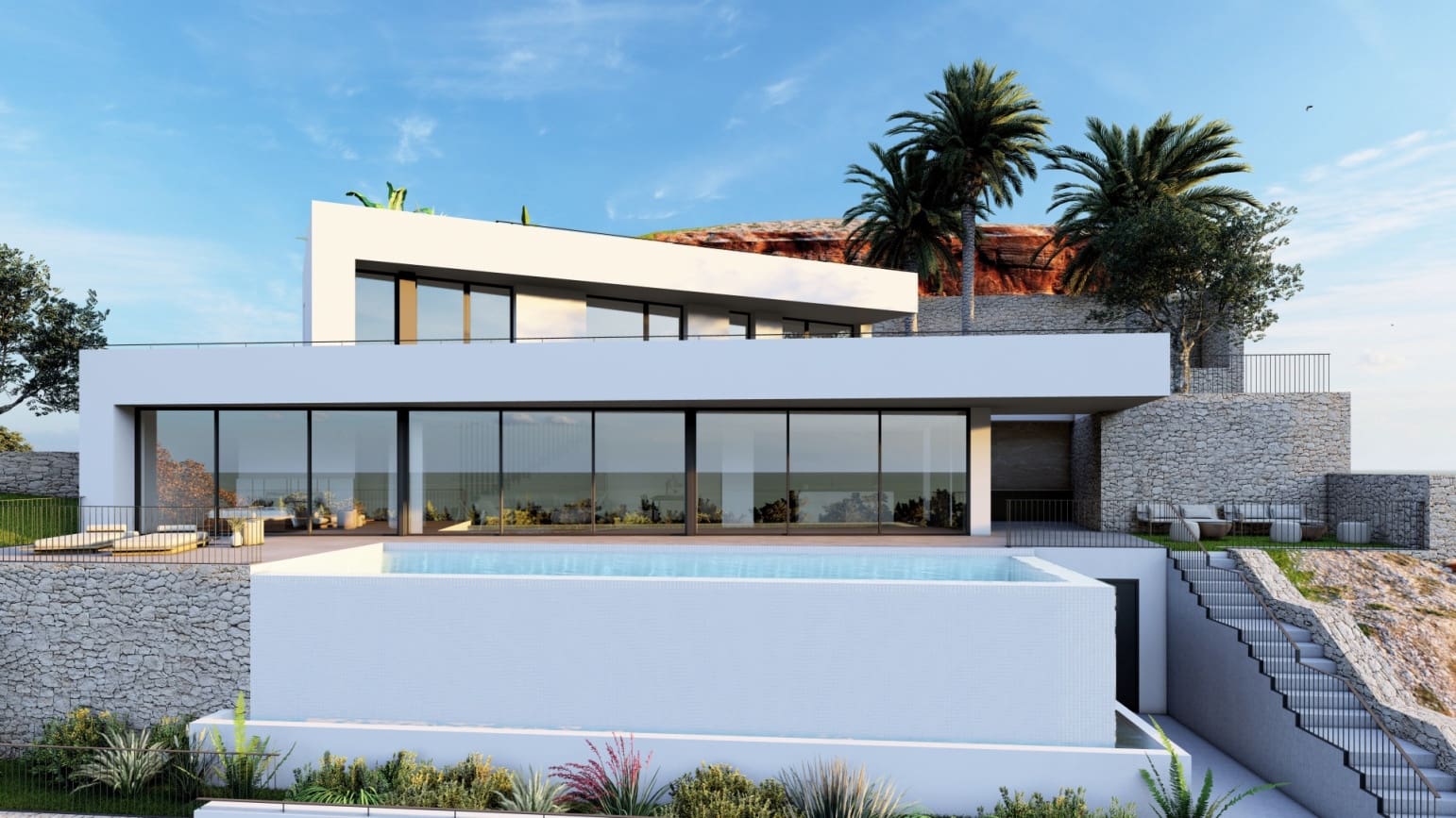 4 makuuhuone Huvila myytävänä paikassa Altea la Vella mukana uima-altaan 
autotalli - 1 700 000 € (Ref: 8744349)